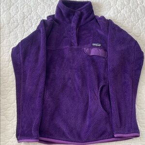Patagonia Deep Purple Fleece Jacket
